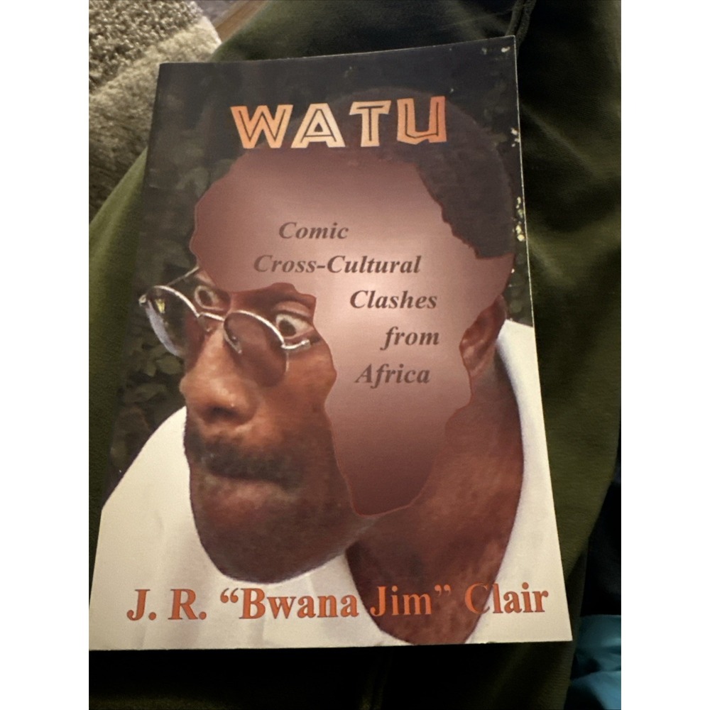 watu comic cross cultural clashes from africa JR Clair Autographed